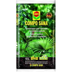 Грунт для зеленых растений и пальм 10 л "Compo Sana"