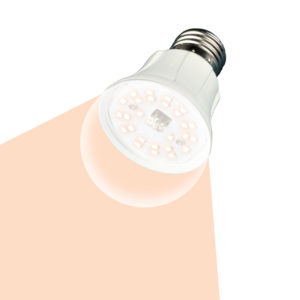 LED-A60-10W/SPFR/E27/CL PLP01WH Лампа светодиодная для растений. Форма "A", прозрачная колба. Картон. ТМ Uniel, шк 4690485090922